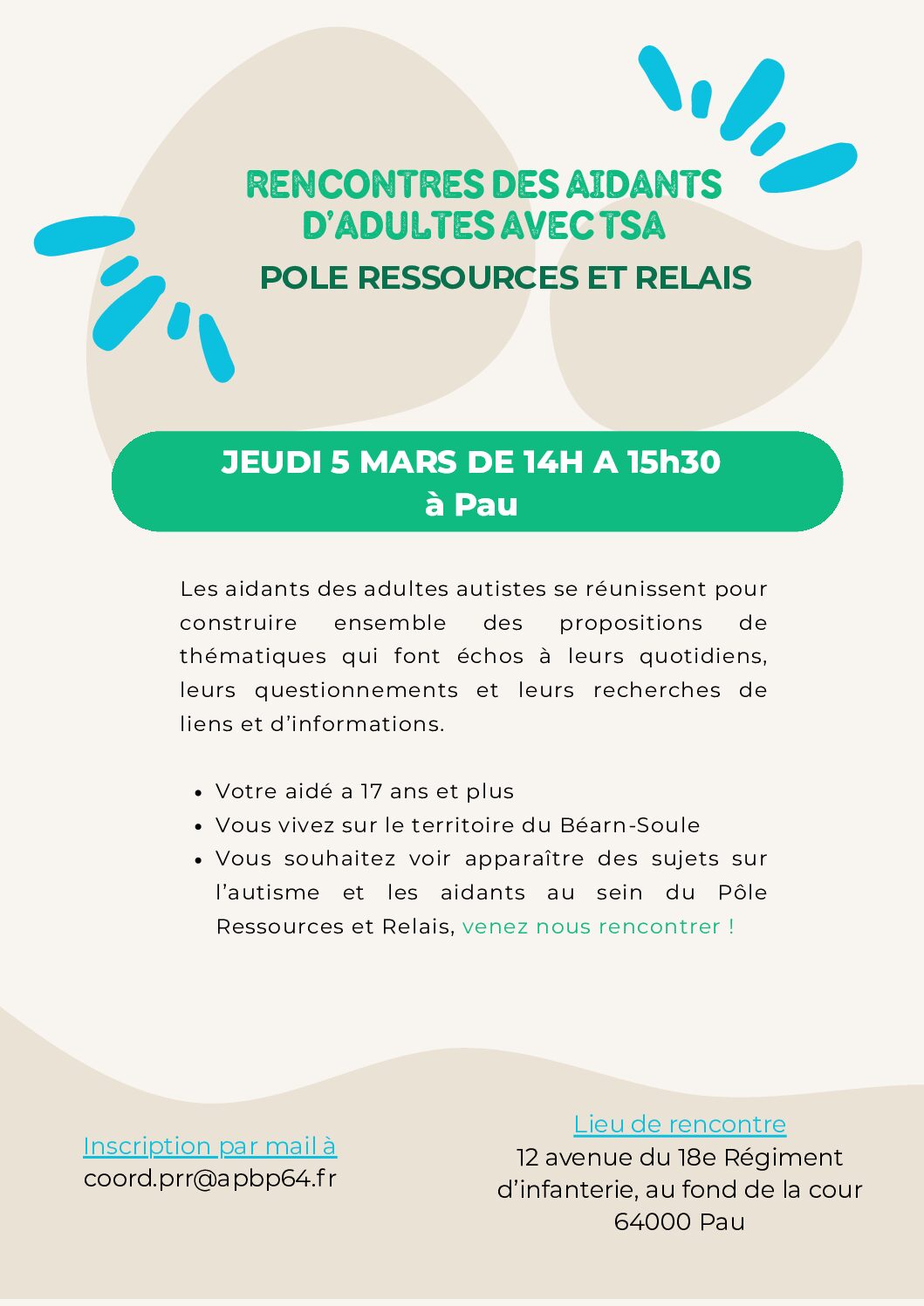 20260305 Rencontre aidants adultes TSA Pau v2