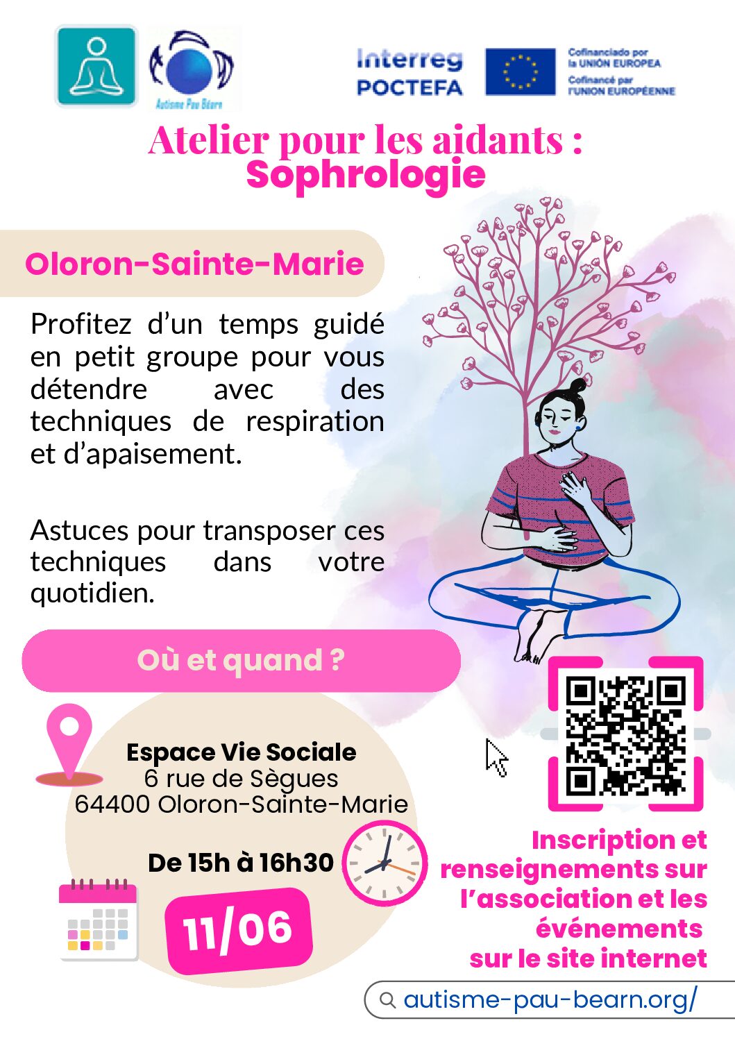 Atelier Sophrologie aidants Oloron